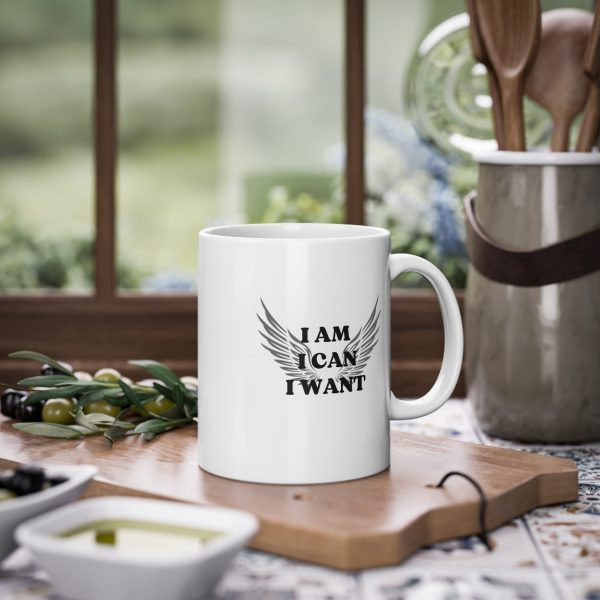 Tazza "I am I can I want" - immagine 5