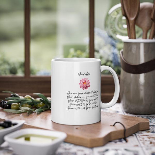 Tazza "Sankalpa" Meditazione Sanscrito - immagine 5